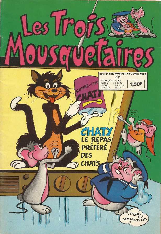 Scan de la Couverture Les Trois Mousquetaires n 30